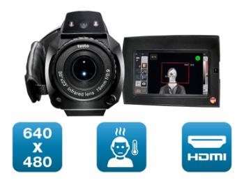 ##Testo 890 termografikamera,sæt m/febersporingsfunkt.